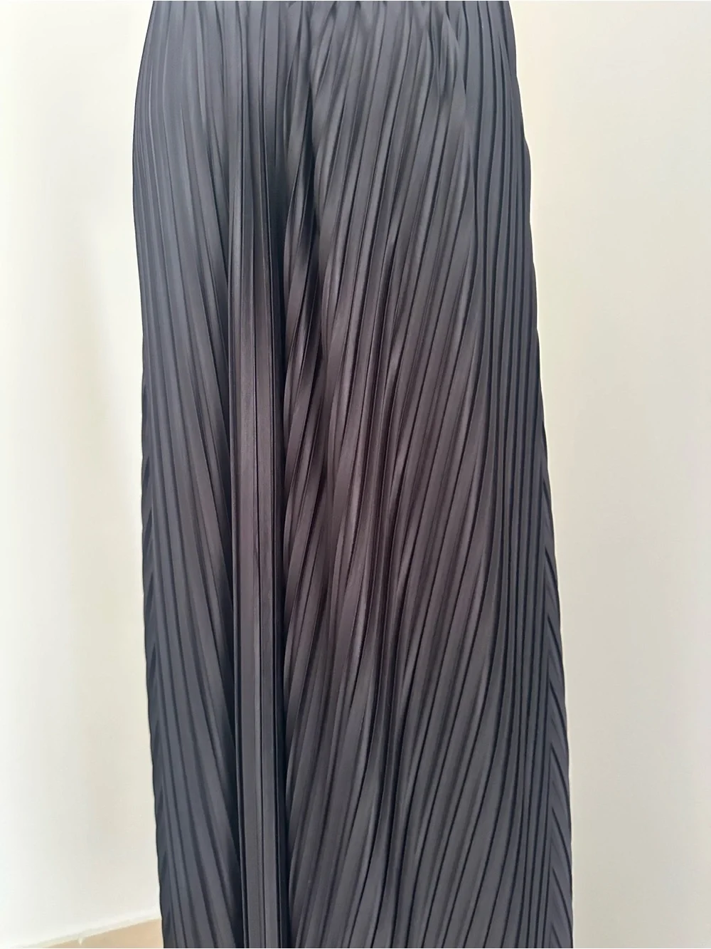 Rare🖤La Perla Black Halter Pleated Swim Cover-Up